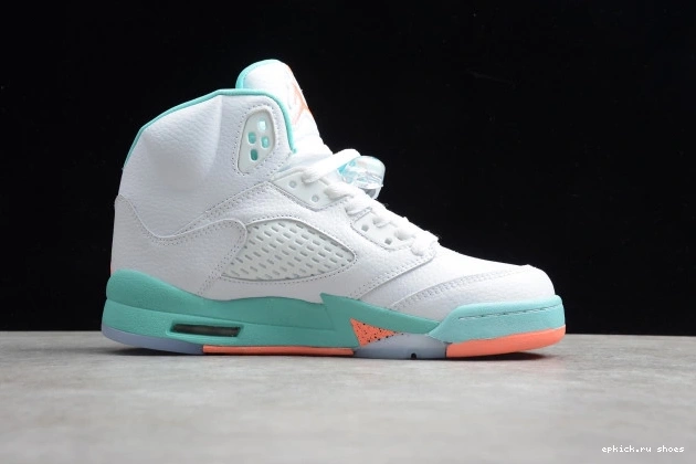 Rep Jordan Light 440892-100 Aqua Air GS 5 0804